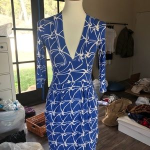 Rachel pally blue print dress